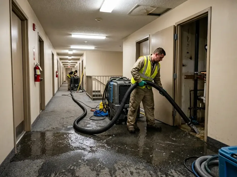 multi-unit-apartment-hallway-f-005 — frequently asked questions, Emergency Burst Pipe Water Extraction & Removal in Snohomis…